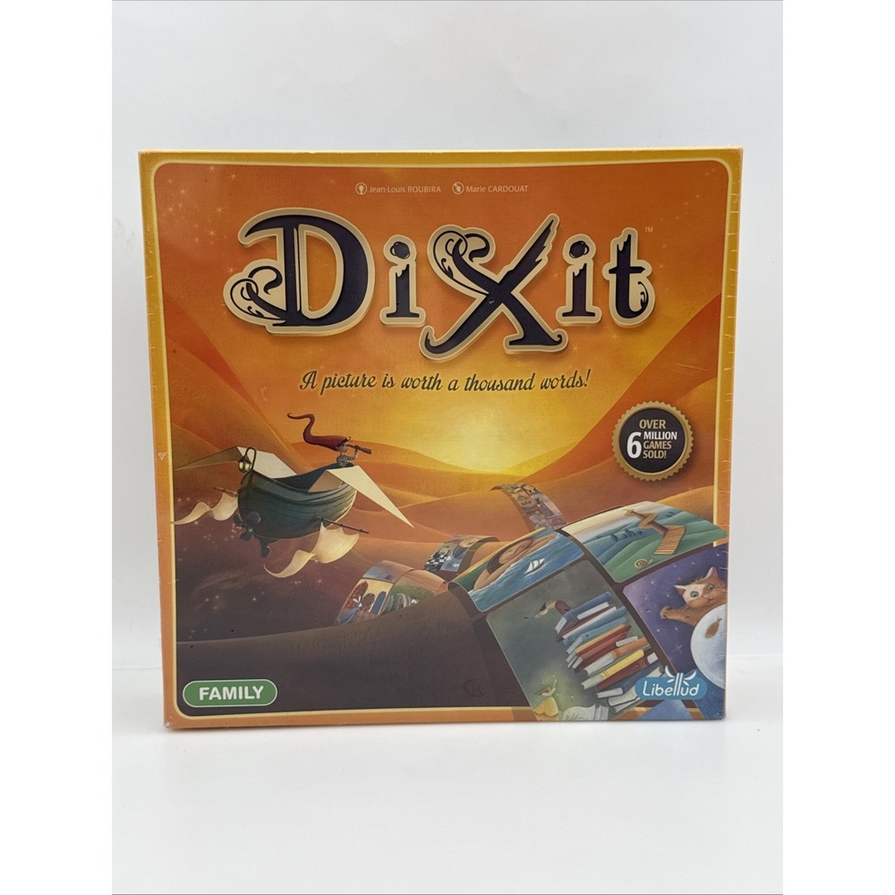 Dixit Family Board Game A Picture is Worth a Thousand Words Libellud NEW SEALED